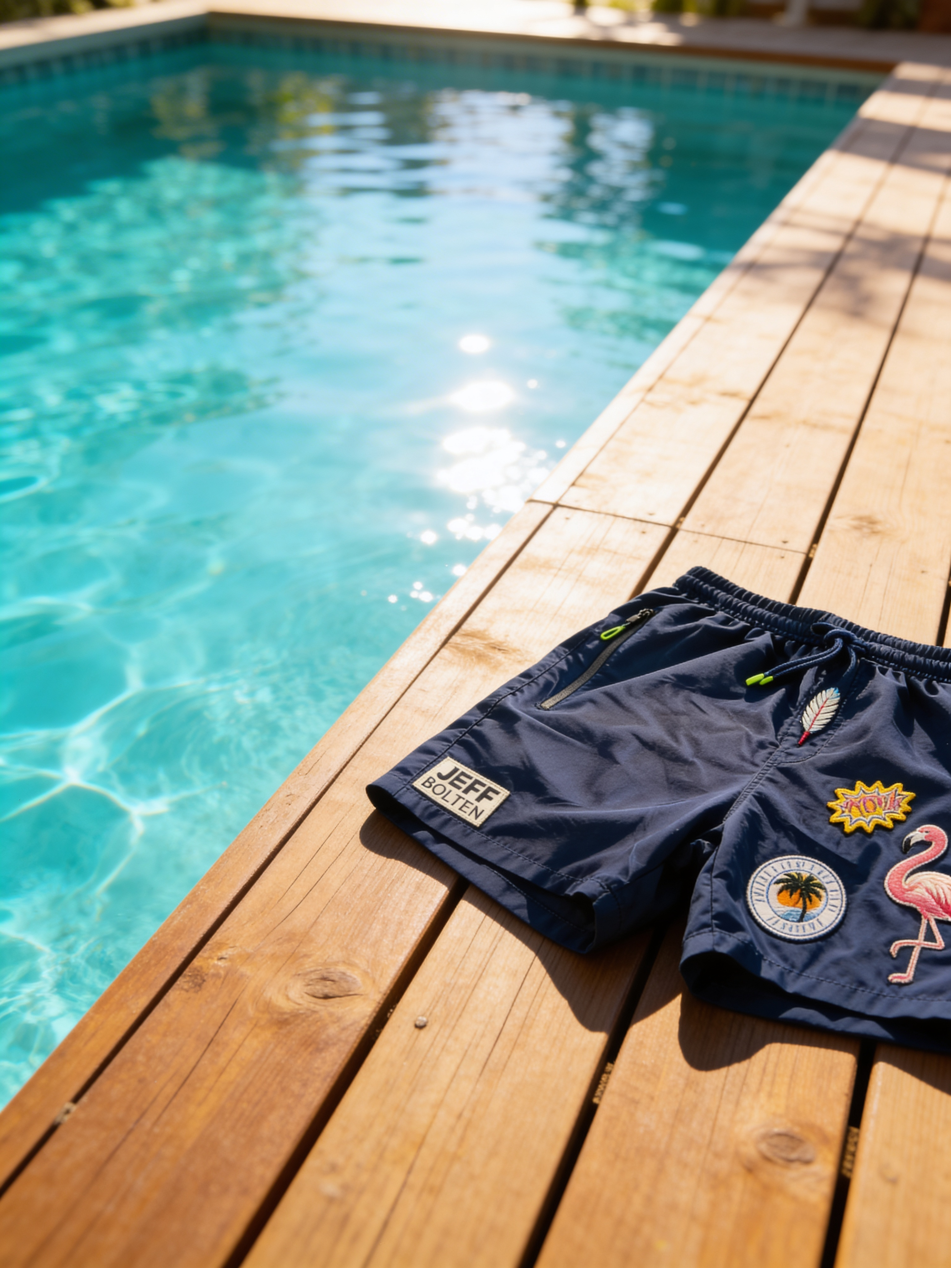 JEFF BOLTEN Badehose "Florida Vibes"