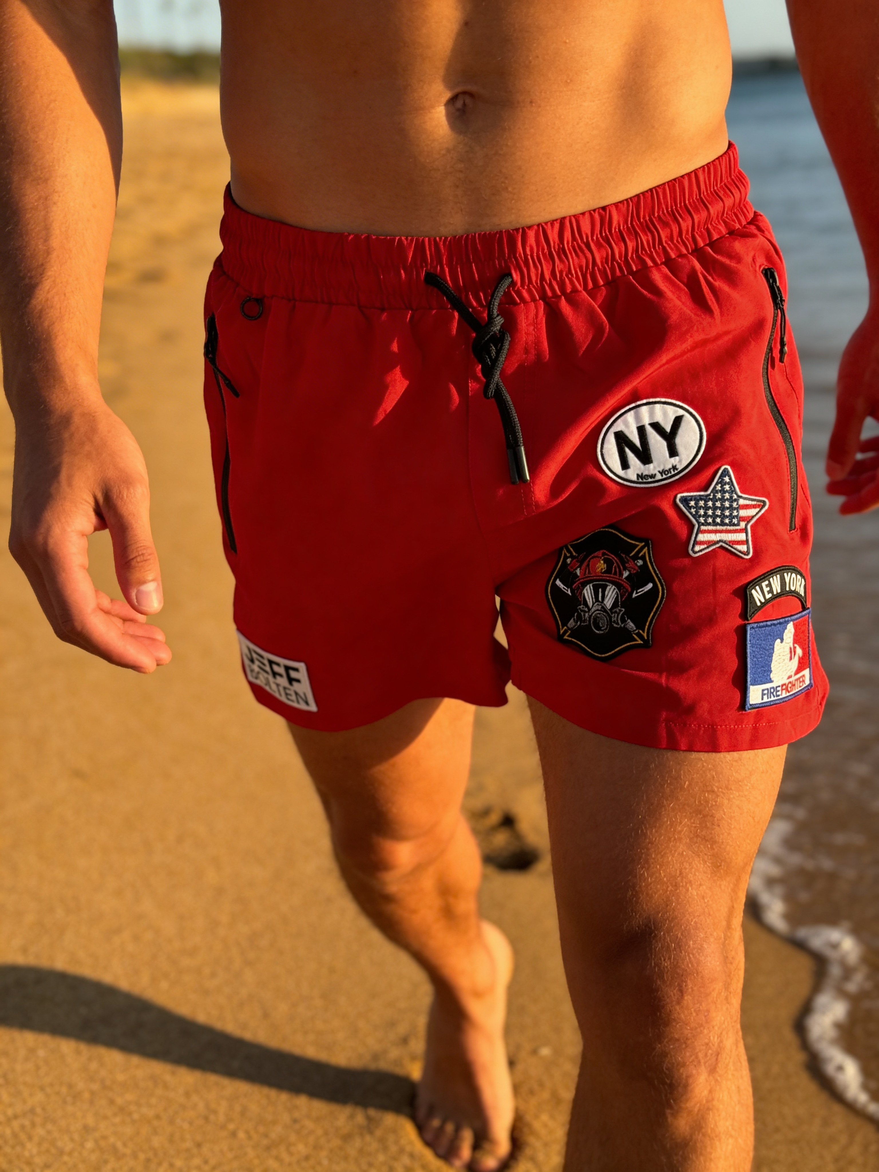 JEFF BOLTEN Badehose "911 New York"