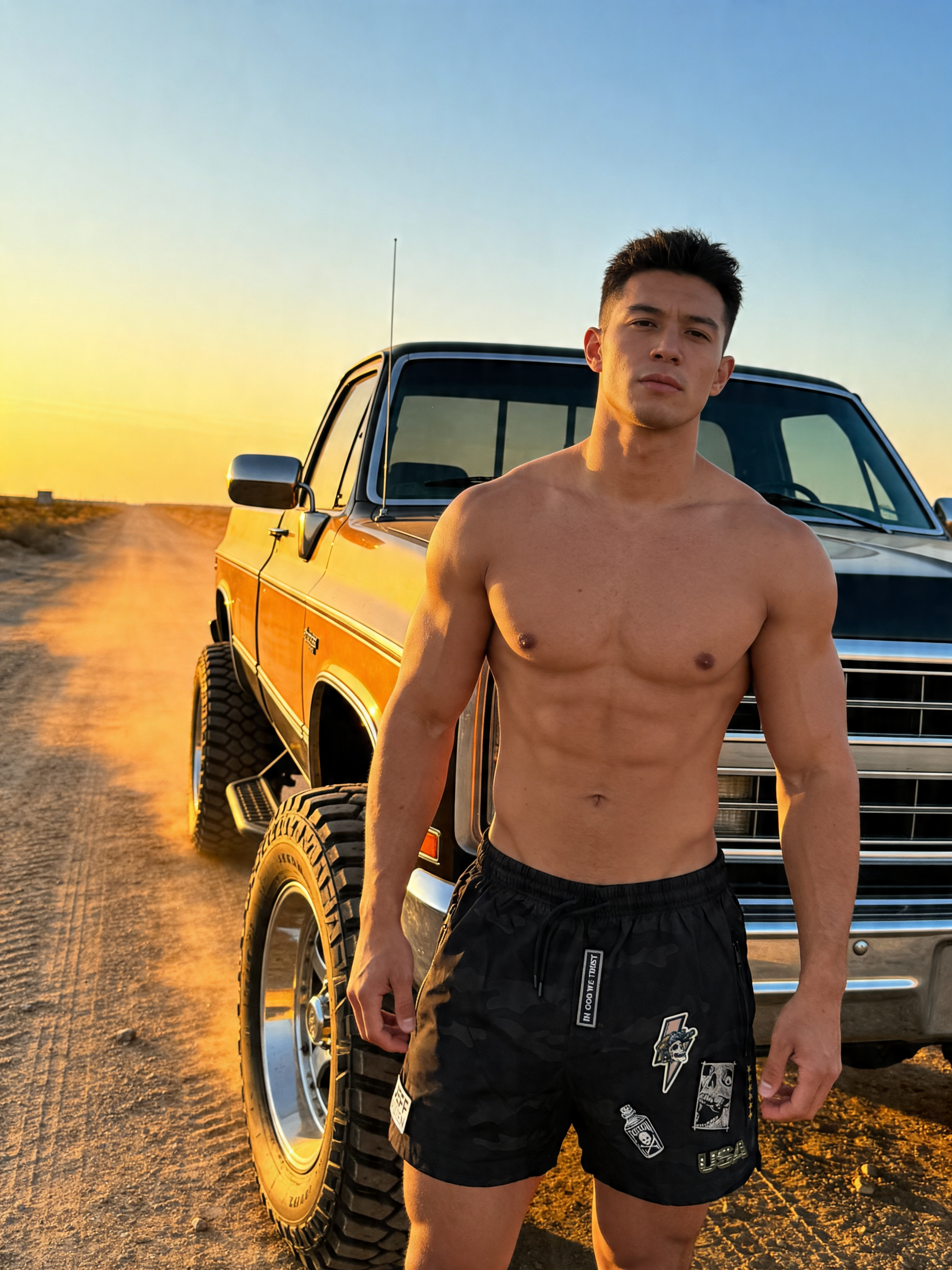 JEFF BOLTEN Badehose "MadMax"